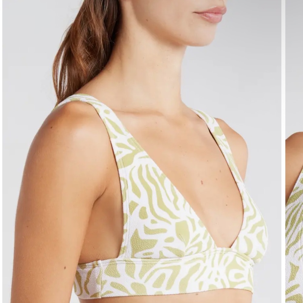 Billabong Remi La Cala Plunge Bikini Top NWT - Picture 3 of 7
